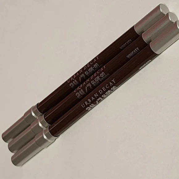 3pcs Urban Decay 24/7 Eyeliner Whiskey Matte Brown Full Size - Picture 1 of 2